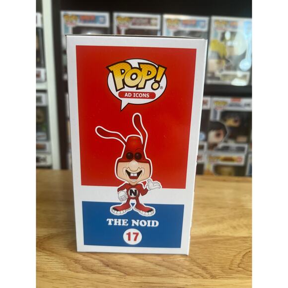 VAULTED GLOW IN THE DARK The Noid Funko Pop Ad Icons #17 Domino's Pizza GITD Ads - Picture 2 of 6
